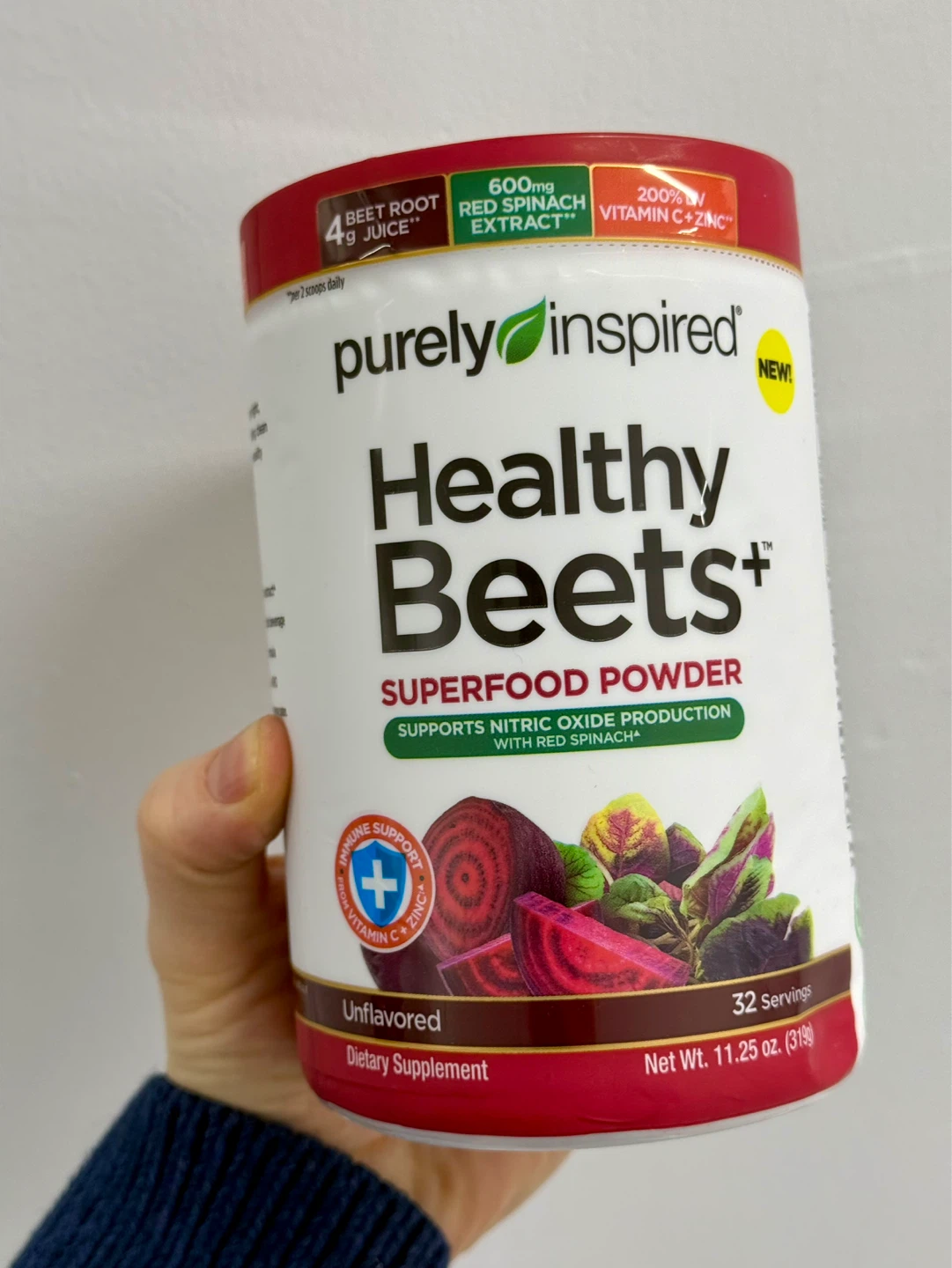 New Sealed Purely Inspired Healthy Beets Superfood