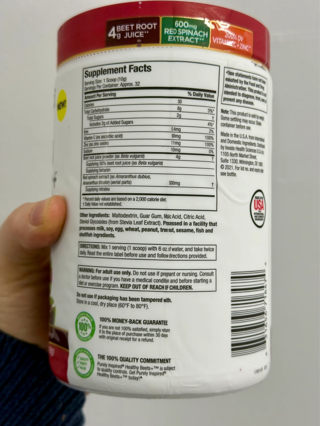 New Sealed Purely Inspired Healthy Beets Superfood - photo 3