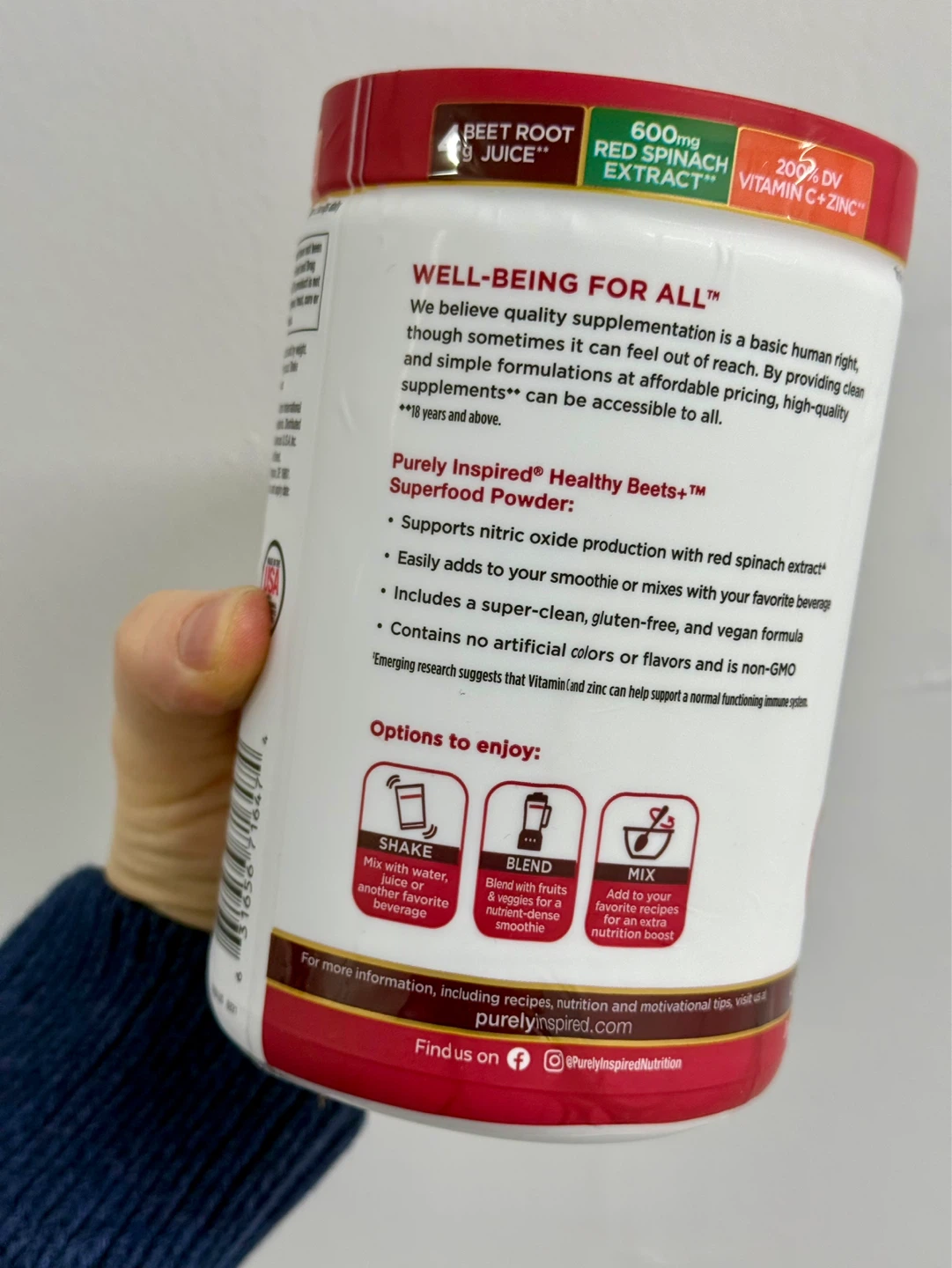 New Sealed Purely Inspired Healthy Beets Superfood - photo 2