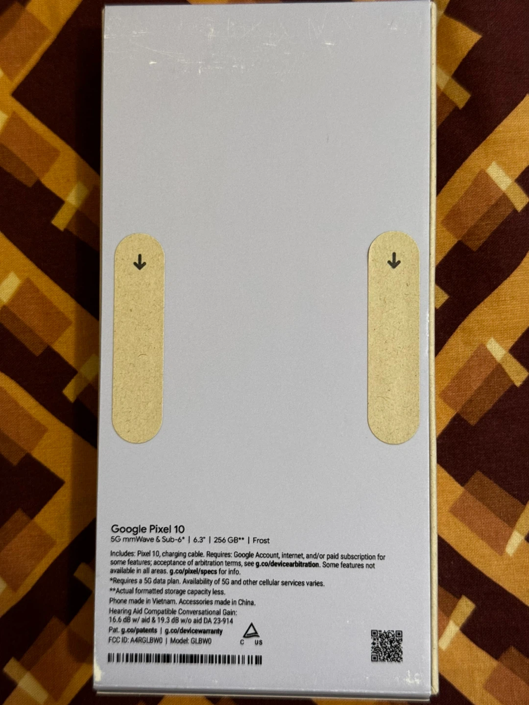 Google Pixel 10 5G 6.3" 256GB Frost - photo 2