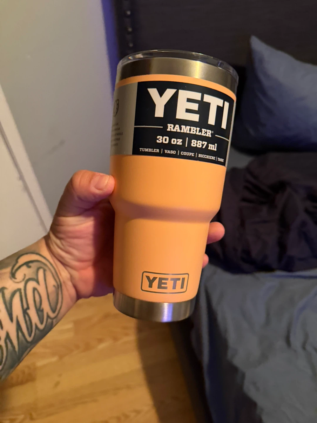 YETI Rambler 30 oz Tumbler - Peach