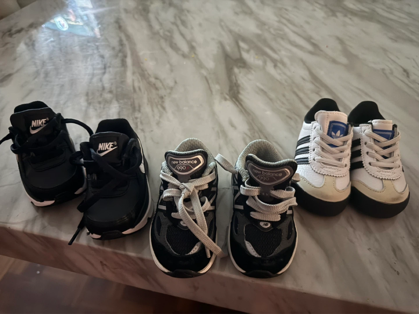 Bundle: Nike, New Balance, and Adidas Baby Shoes