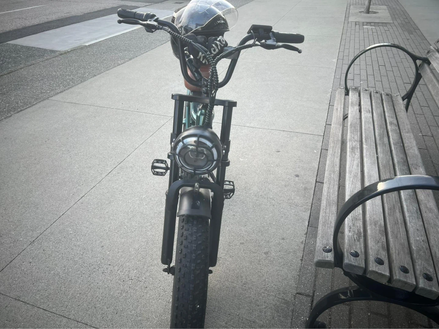 Green Electric Fat Tire Bike - photo 2