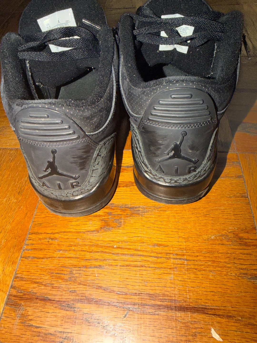 Jordan 3 black cats - photo 3