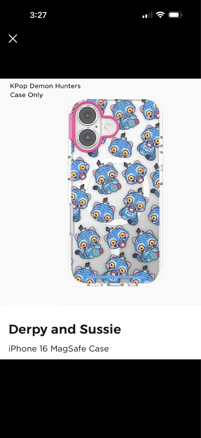 PopSockets iPhone 16 MagSafe Case - Derpy and Sussie