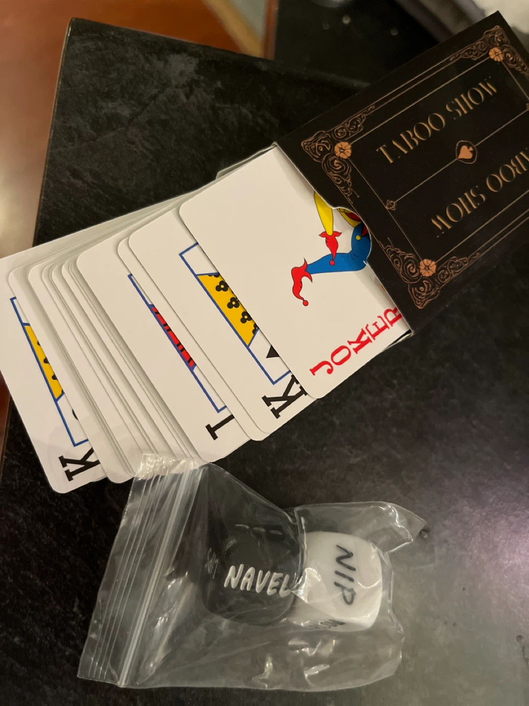 Spicy cards game