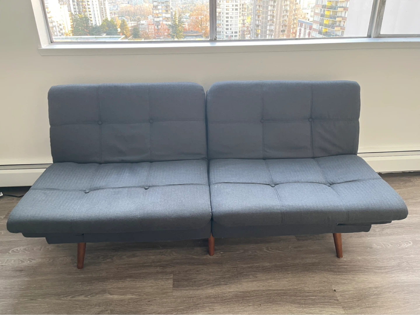 Grey Futon Sofa Bed