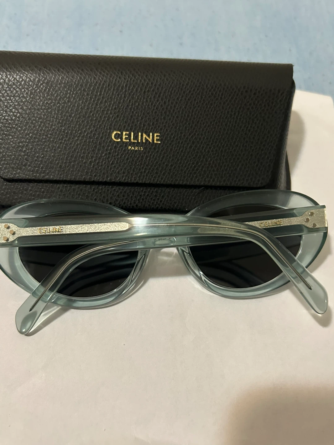 Celine Paris Sunglasses - Light Blue