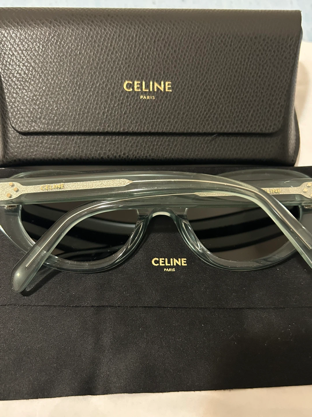Celine Paris Sunglasses - Light Blue - photo 2