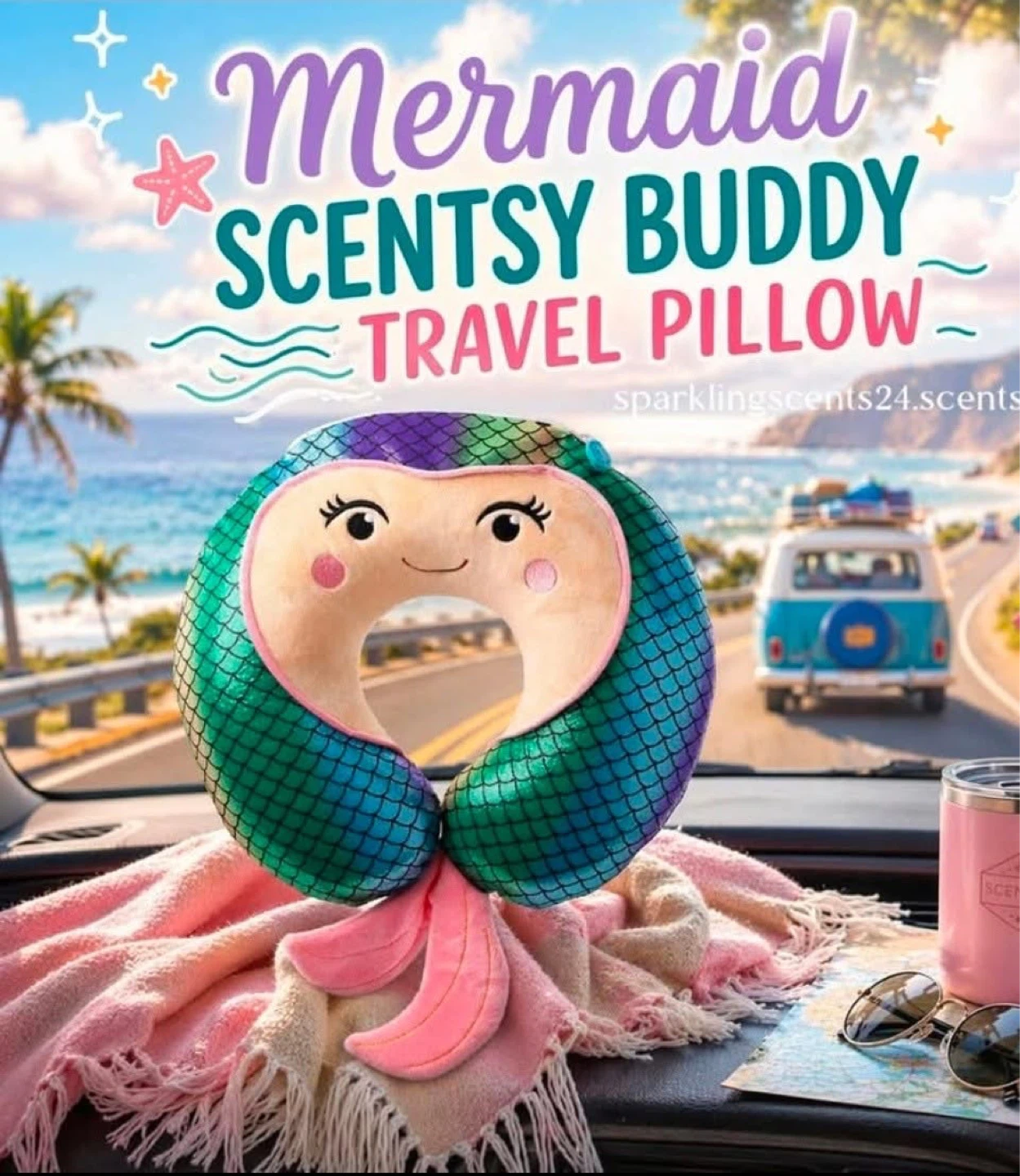 Scentsy Mermaid Pillow
