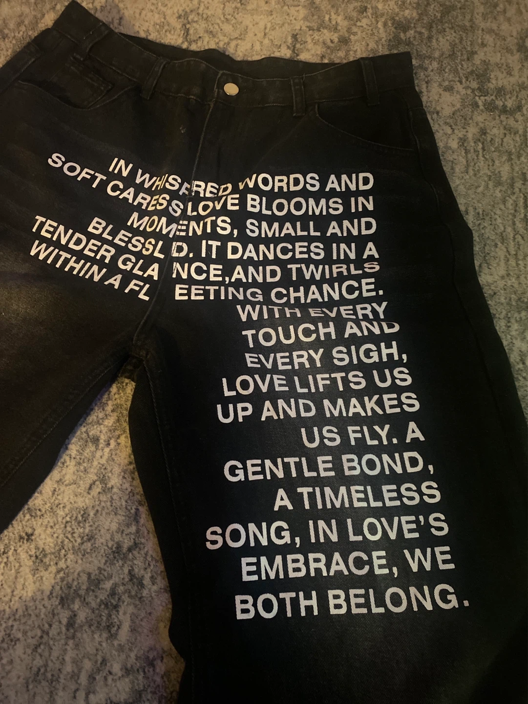 IHATESTARS Black Poem Denim - photo 3