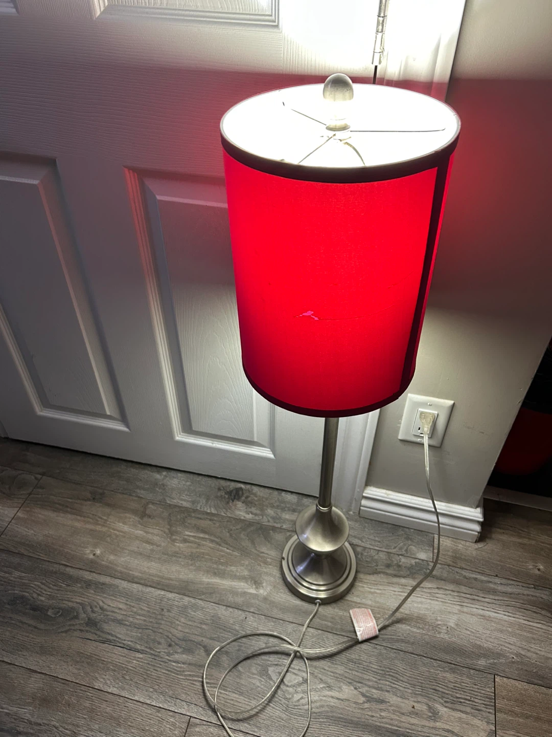Red Table Lamp