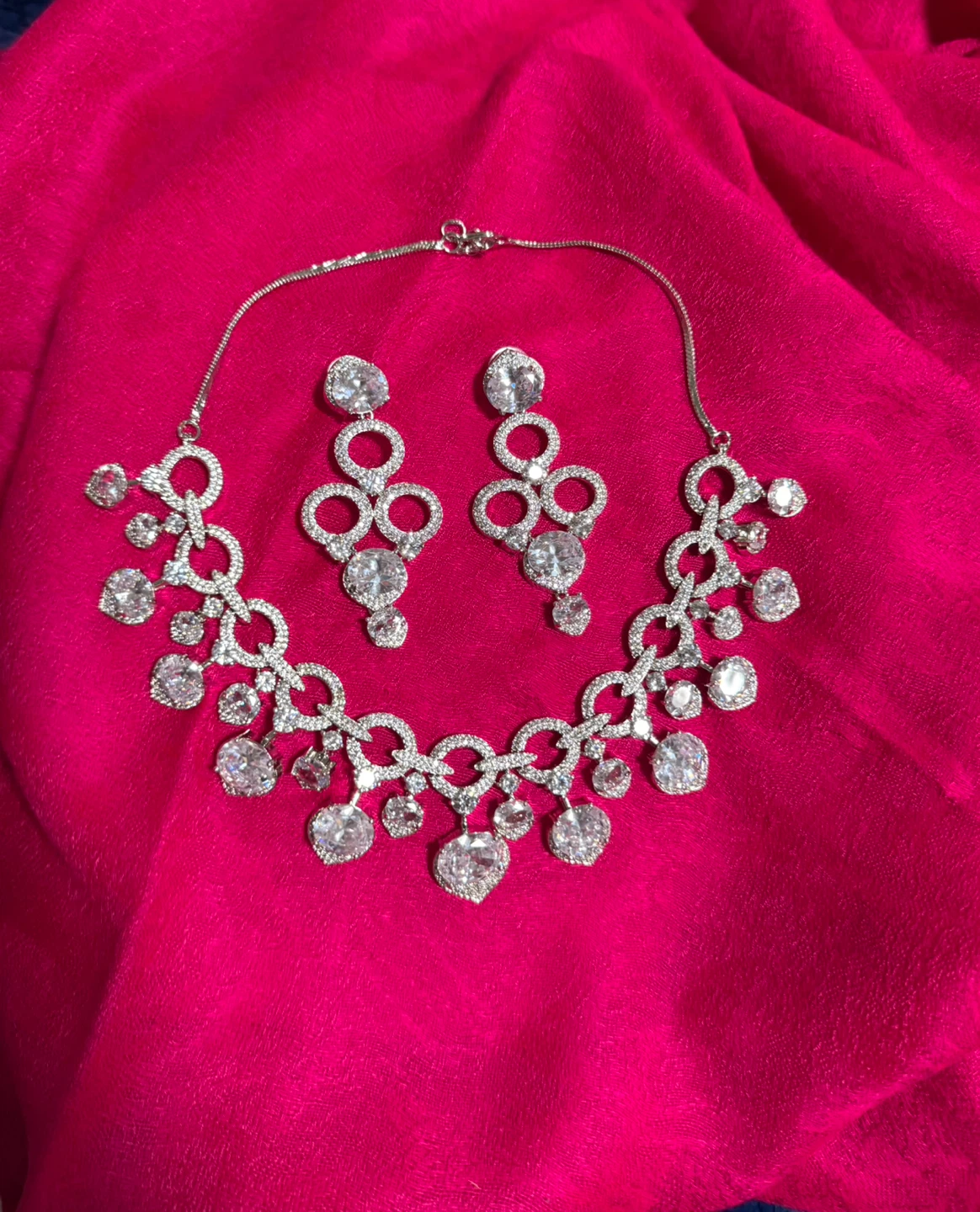 Women's Necklace and Earring Set - photo 2