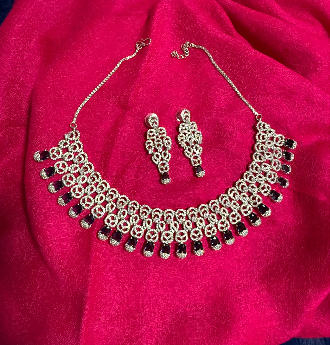 Women's Necklace and Earring Set - photo 3
