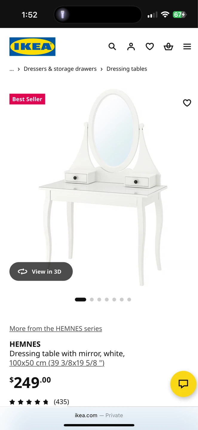 Make up vanity