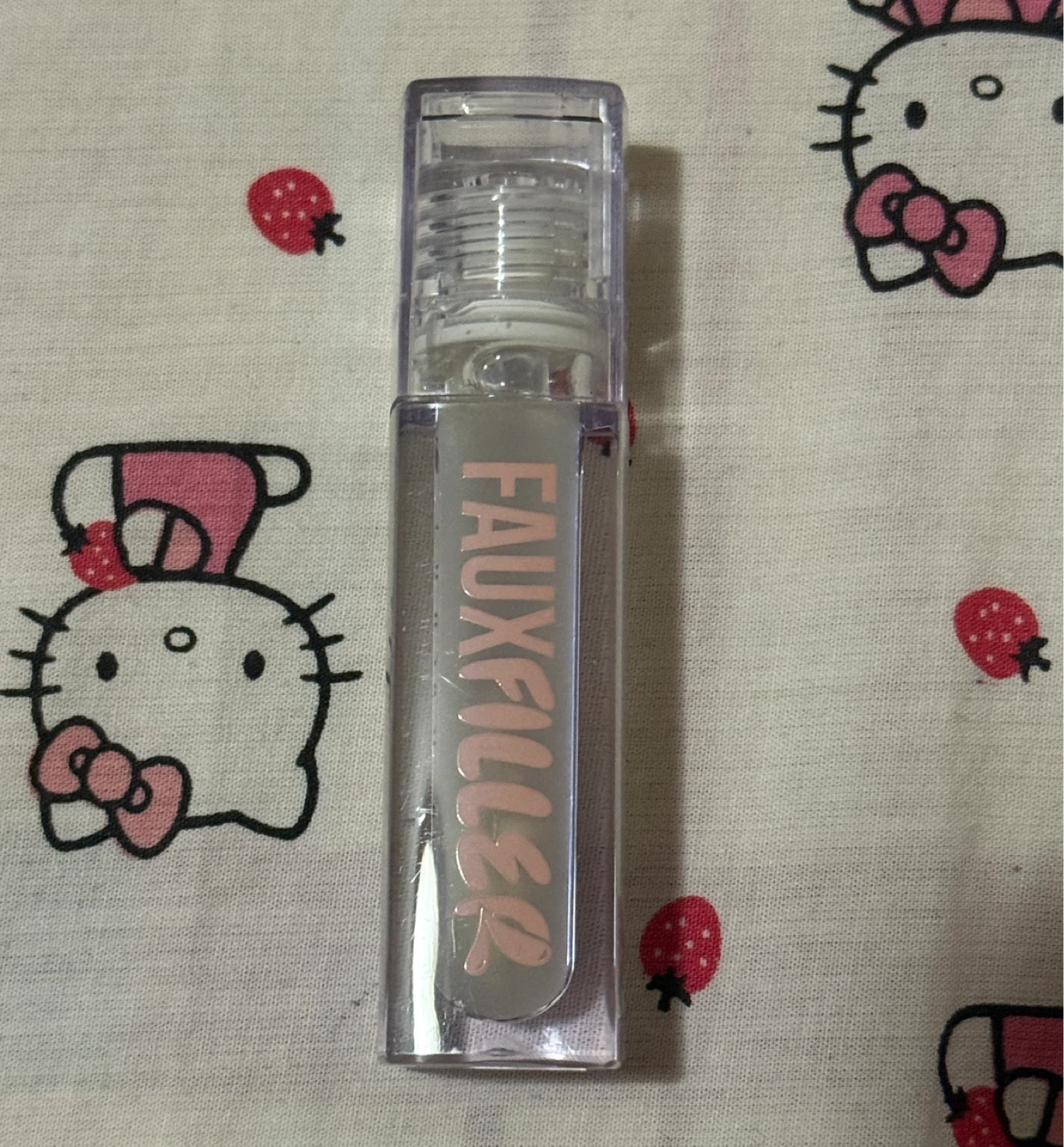 Huda Beauty Faux Filler Shiny Non-Sticky Lip Gloss - Glassy - photo 2