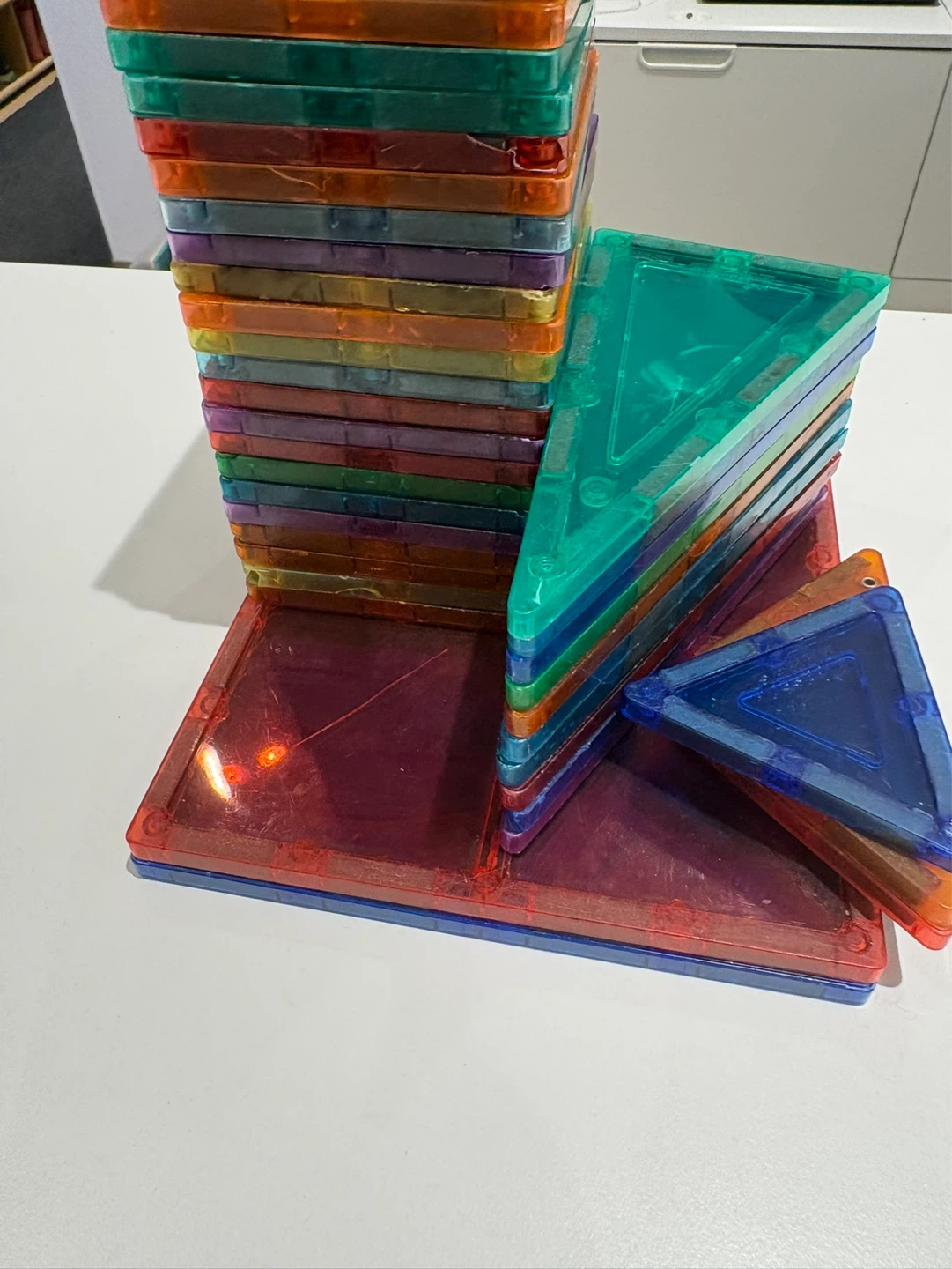Magna-Tiles & Picasso Tiles Set – Magnetic Building Tiles - photo 2
