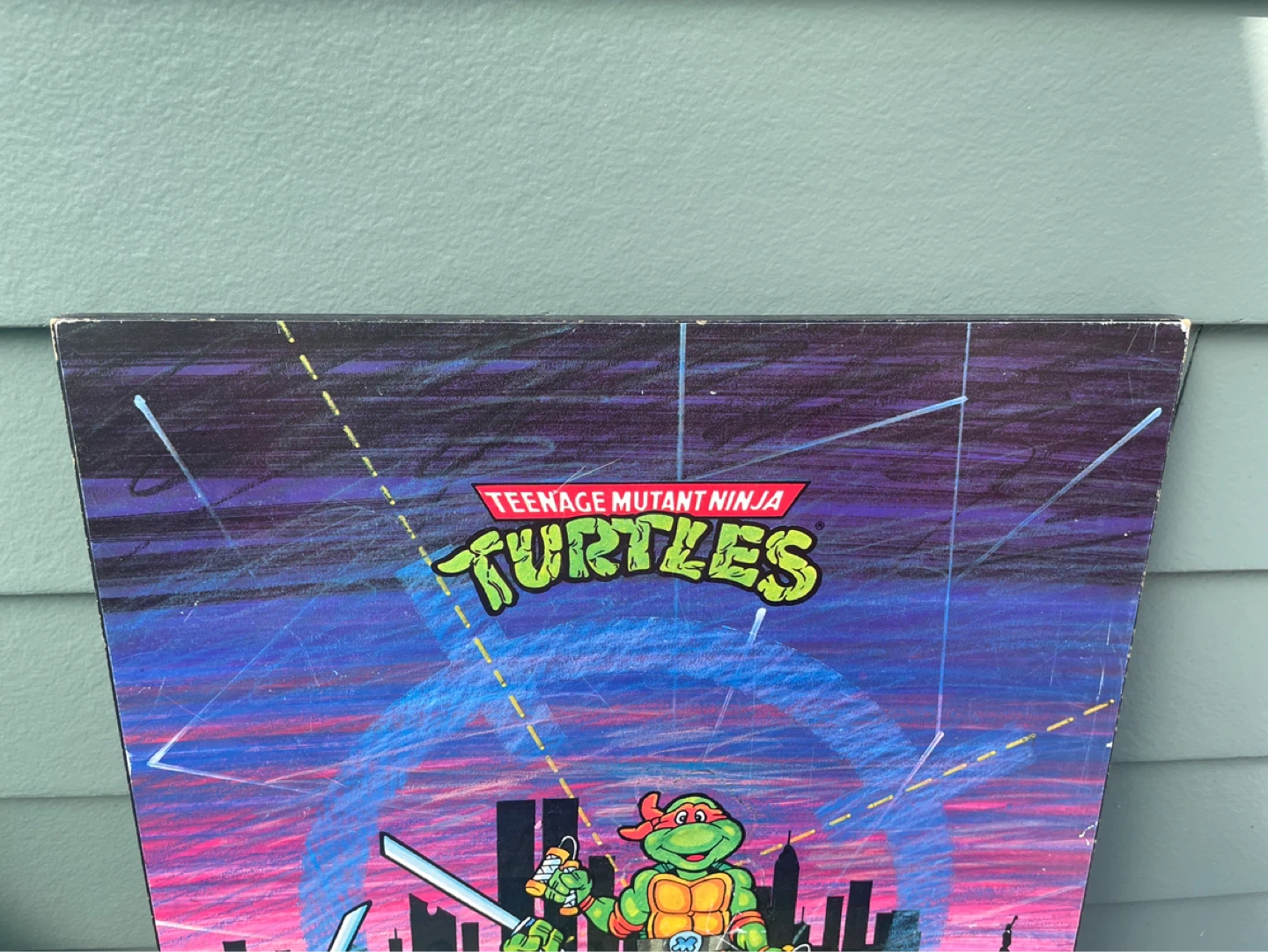 Teenage Mutant Ninja Turtles 1990 wall plaque - photo 3