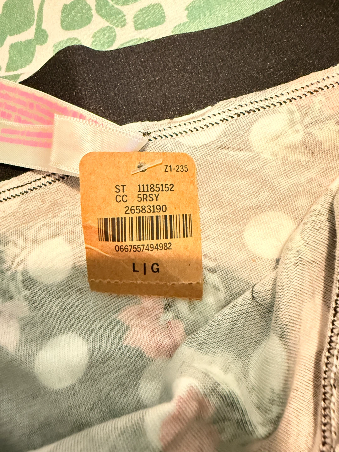 Victoria's Secret PINK Women's Size L Hipster Panty - Floral Dot - photo 2