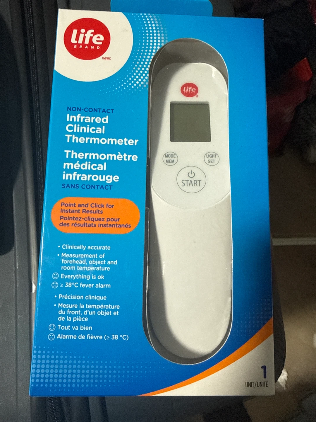 Life Brand Non-Contact Infrared Clinical Thermometer
