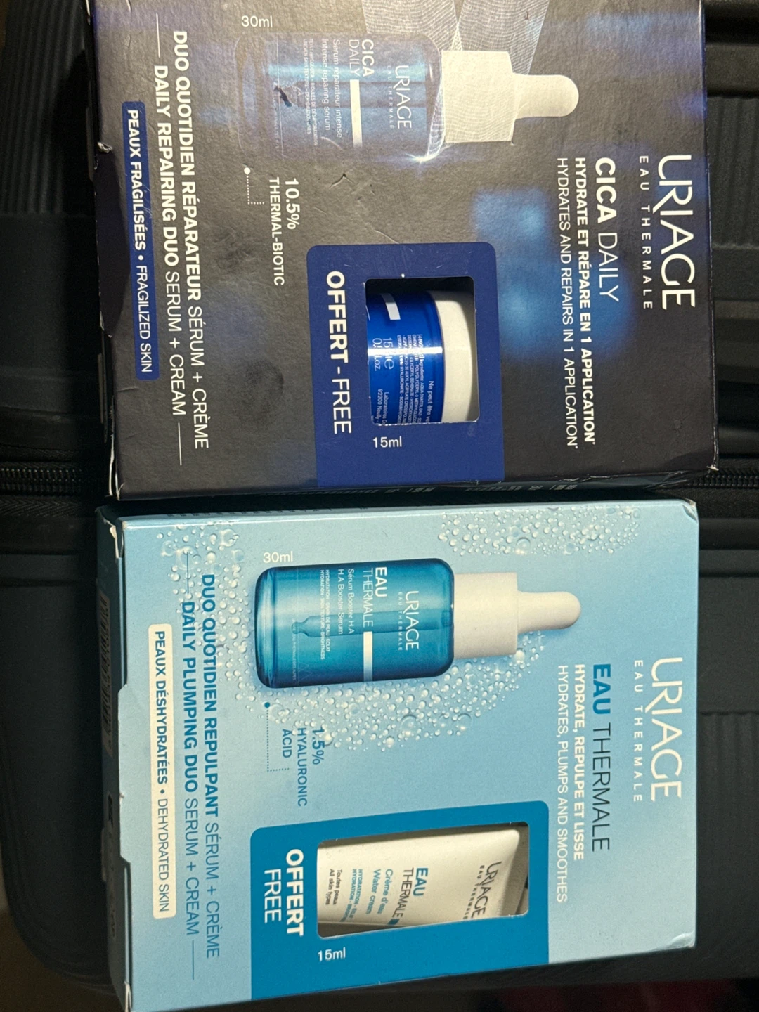 Uriage Cica Daily Repairing Serum + Cream Duo