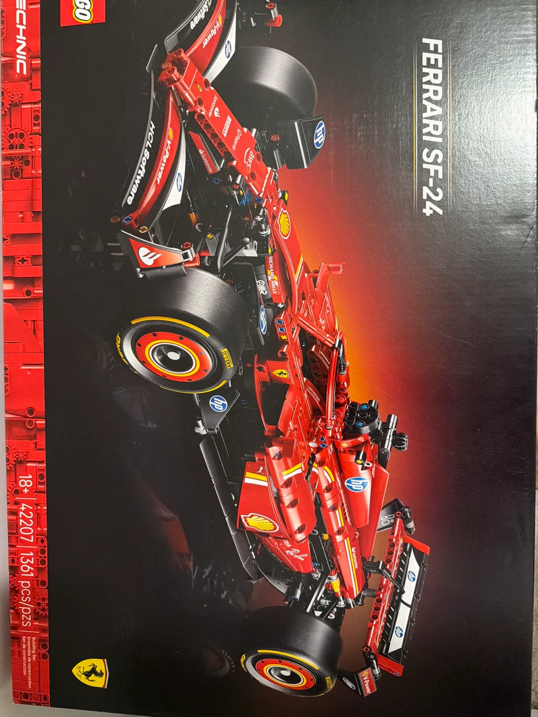 LEGO Technic Ferrari SF-24 Building Set 42207
