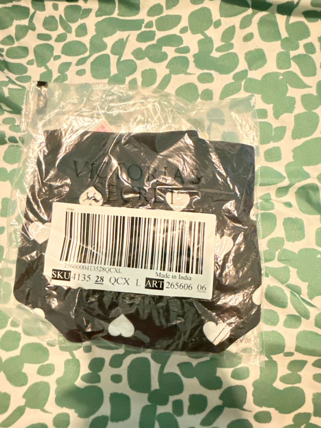 Victoria's Secret Pink Women's L Heart Print Underwear - photo 4