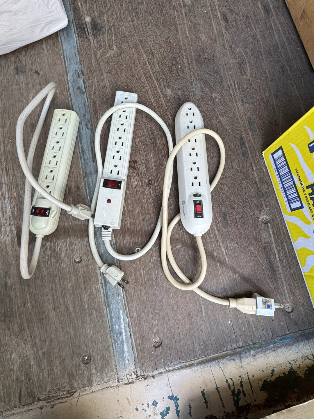 GE SurgePro Surge Protector Power Strip 3-Pack