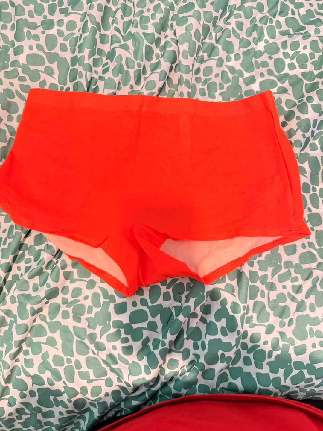 Victoria's Secret PINK Orange Spiderweb Boyshorts Size L - photo 2