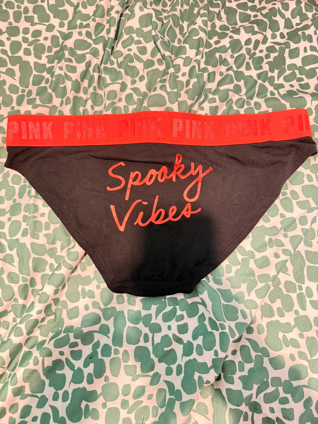 New Victoria's Secret PINK Spooky Vibes Panty