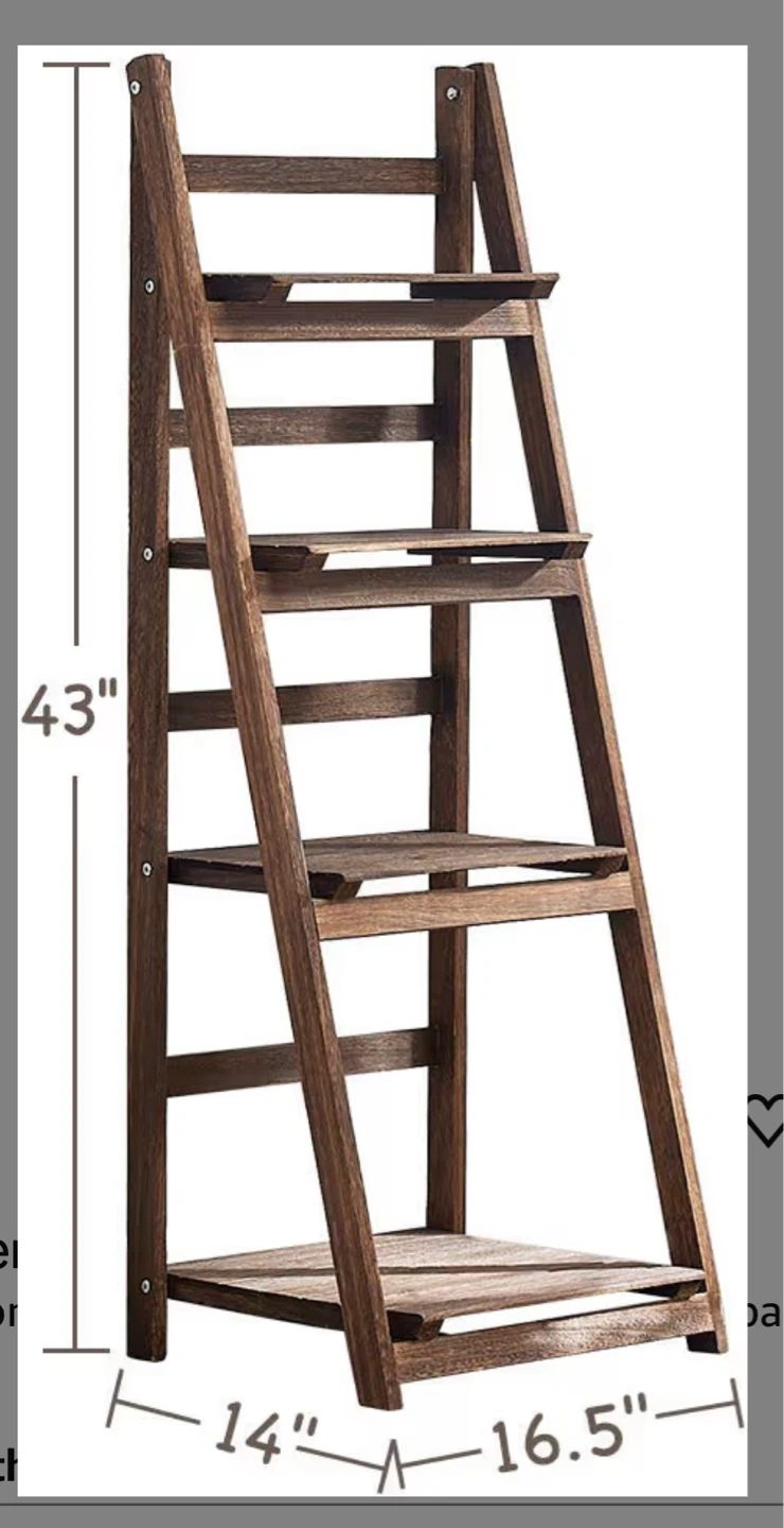 Two : Rustic Ladder Shelf - photo 2