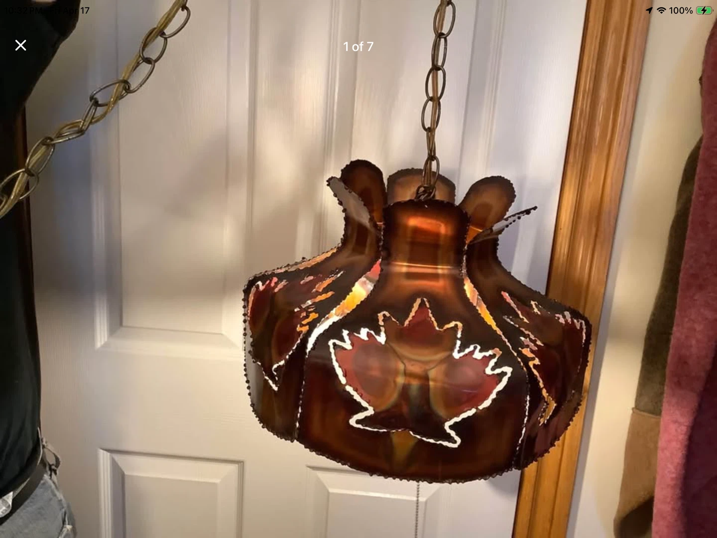 Vt Svend Aage Holm Sorensen Denmark Style Copper Lamp 🐞