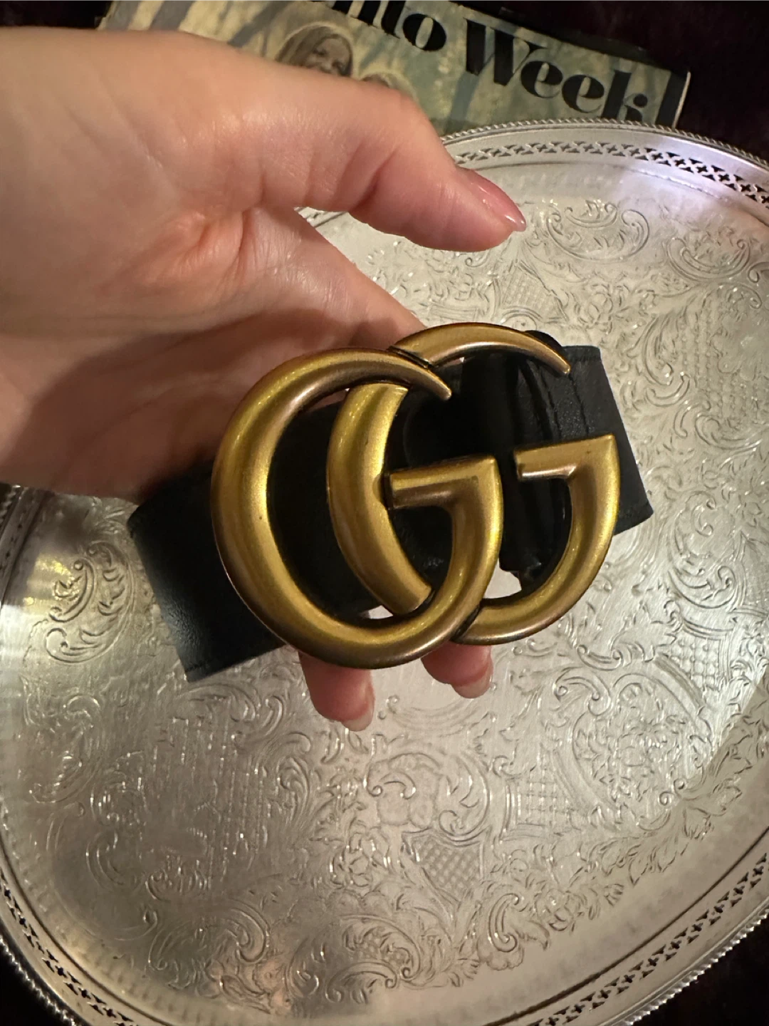 Gucci Marmont Belt