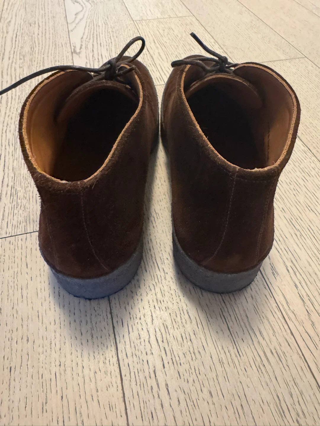 Sanders Brown Suede Chukka Boots Size 9 - photo 4