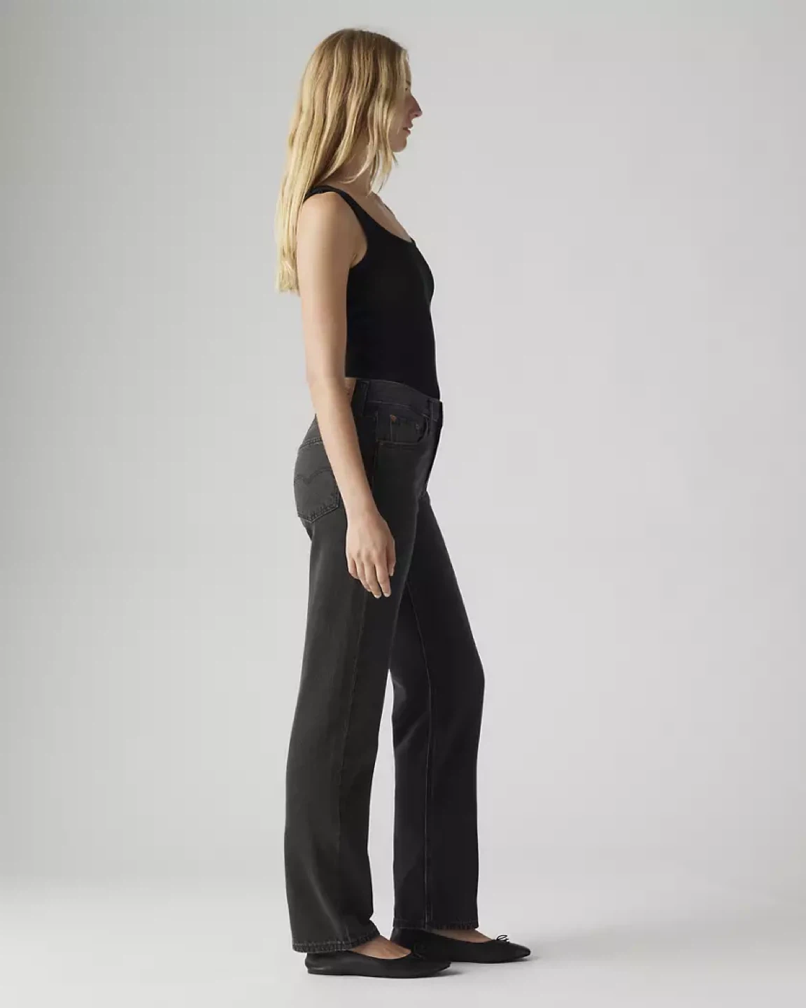 Levi's LOW PRO WOMEN'S JEANS - Washed Black - photo 3
