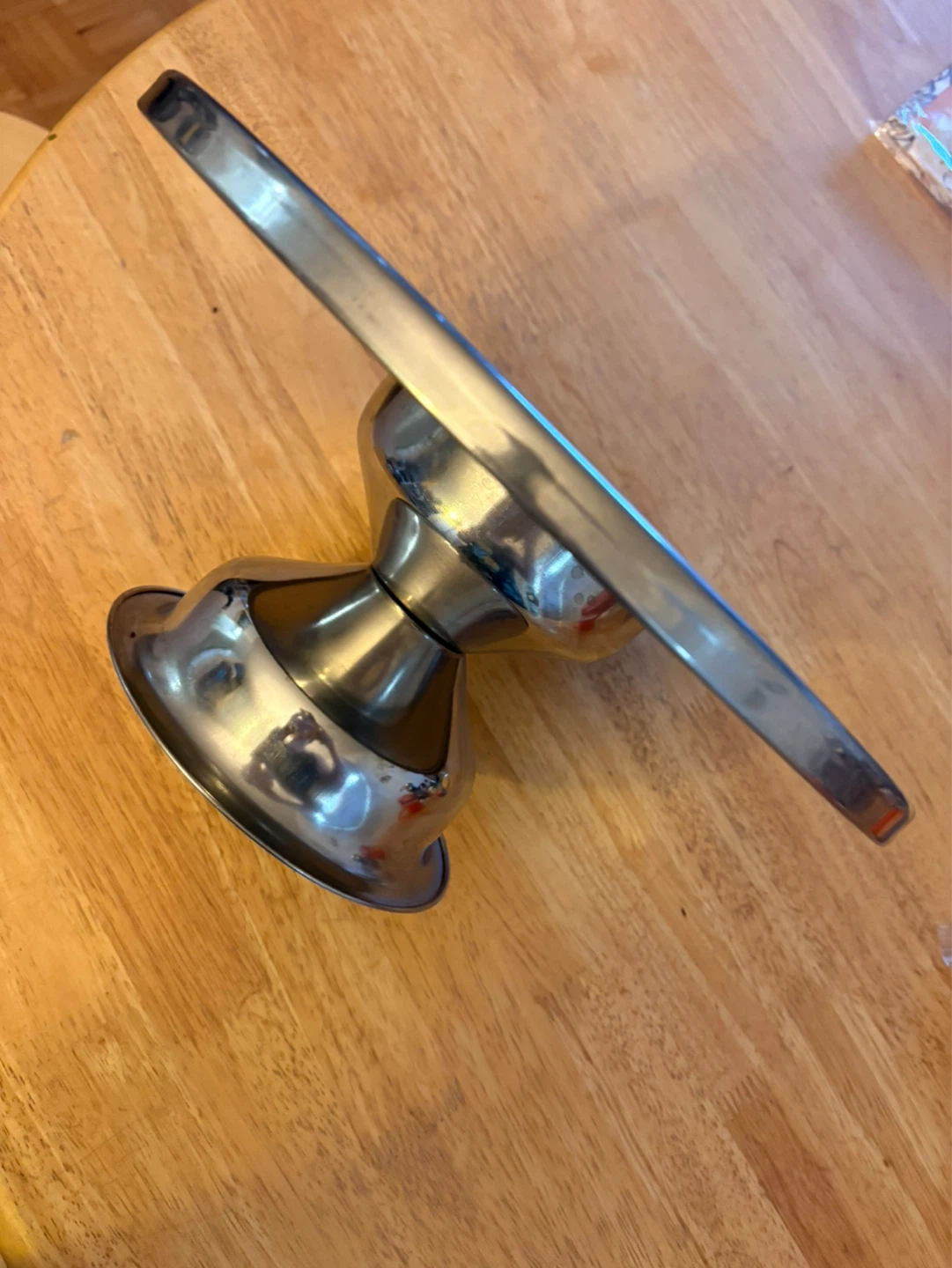 Stainless Steel Round Serving Tray