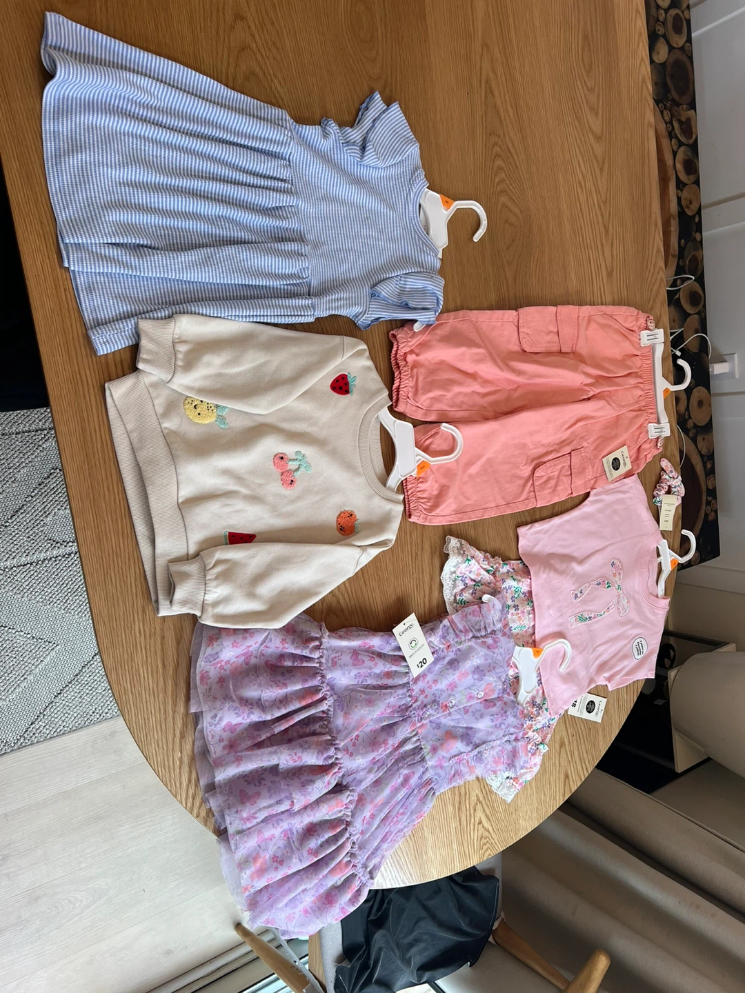 Brand New 5-Piece Toddler Girl Set (George Brand) - Size 3 Years