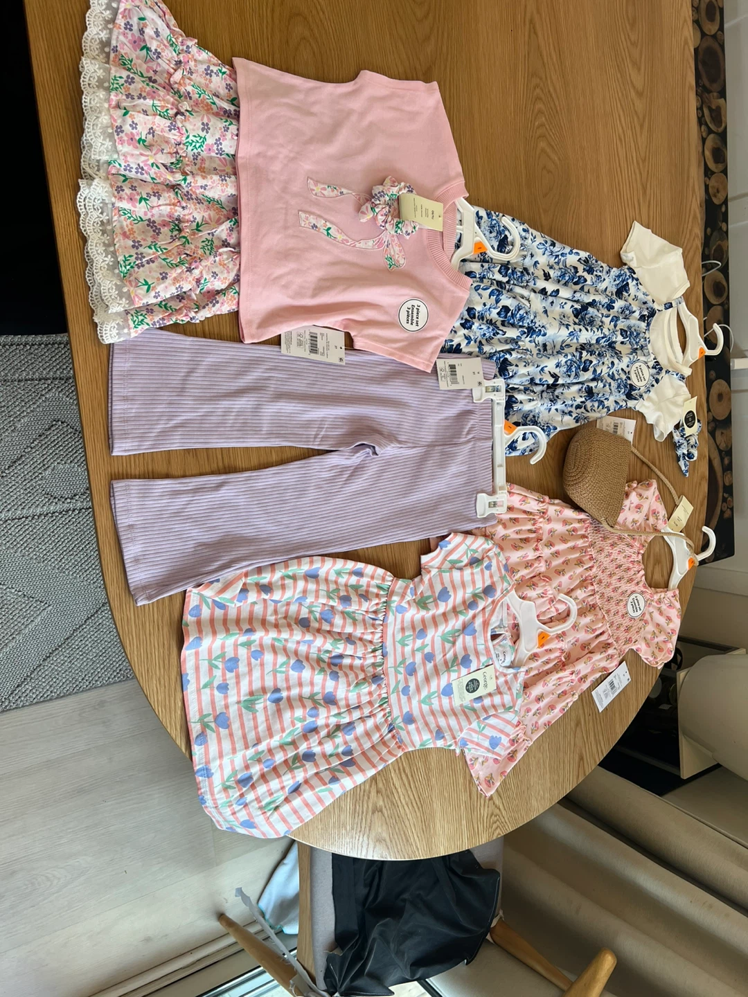 Brand New 5-Piece Toddler Girl Set (George Brand) - Size 3 Years