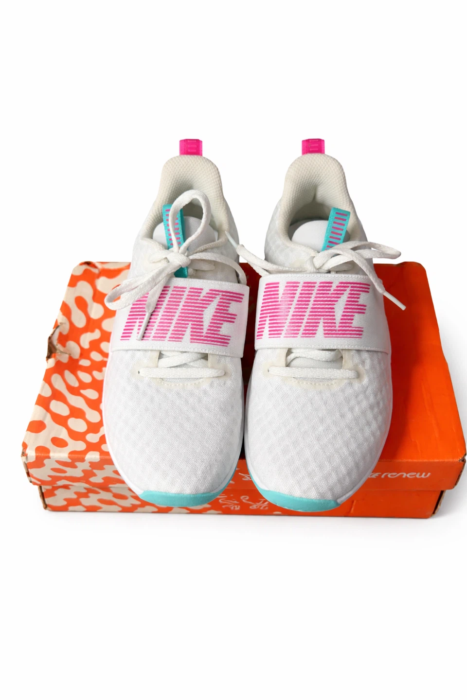 Nike Renew TR 9 Women’s Size 6 NEW White/Pink/Green - photo 3