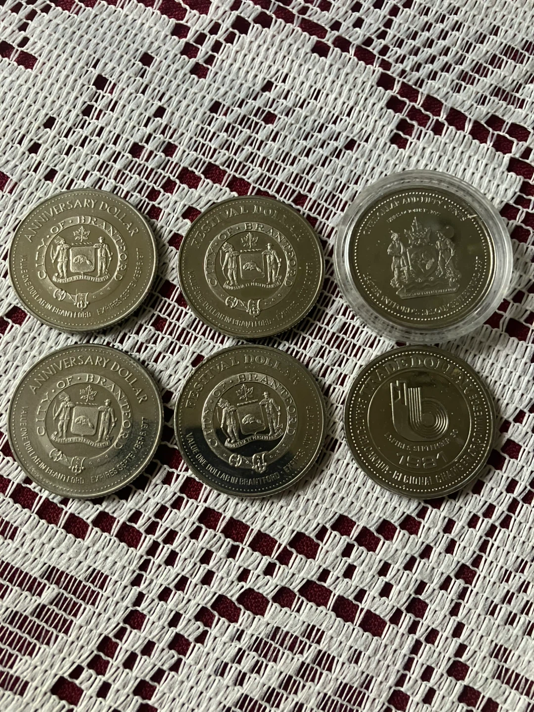 Collection of 27 Canadian Commemorative Dollars and Tokens