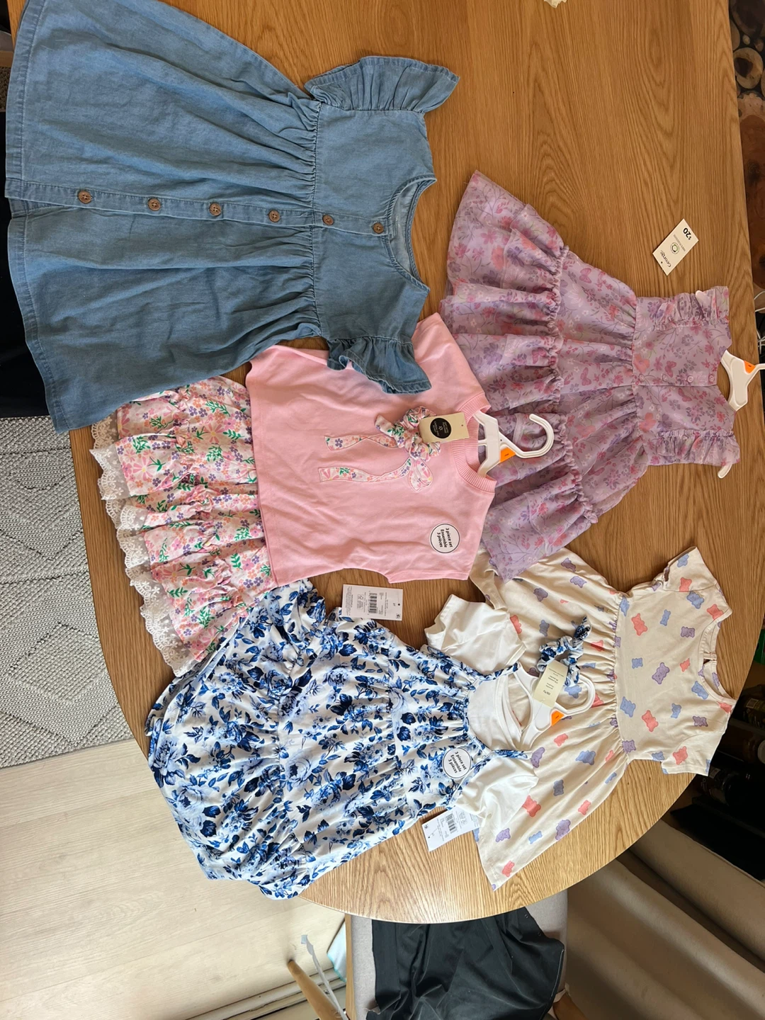 Brand New 5-Piece Toddler Girl Set (George Brand) - Size 3 Years