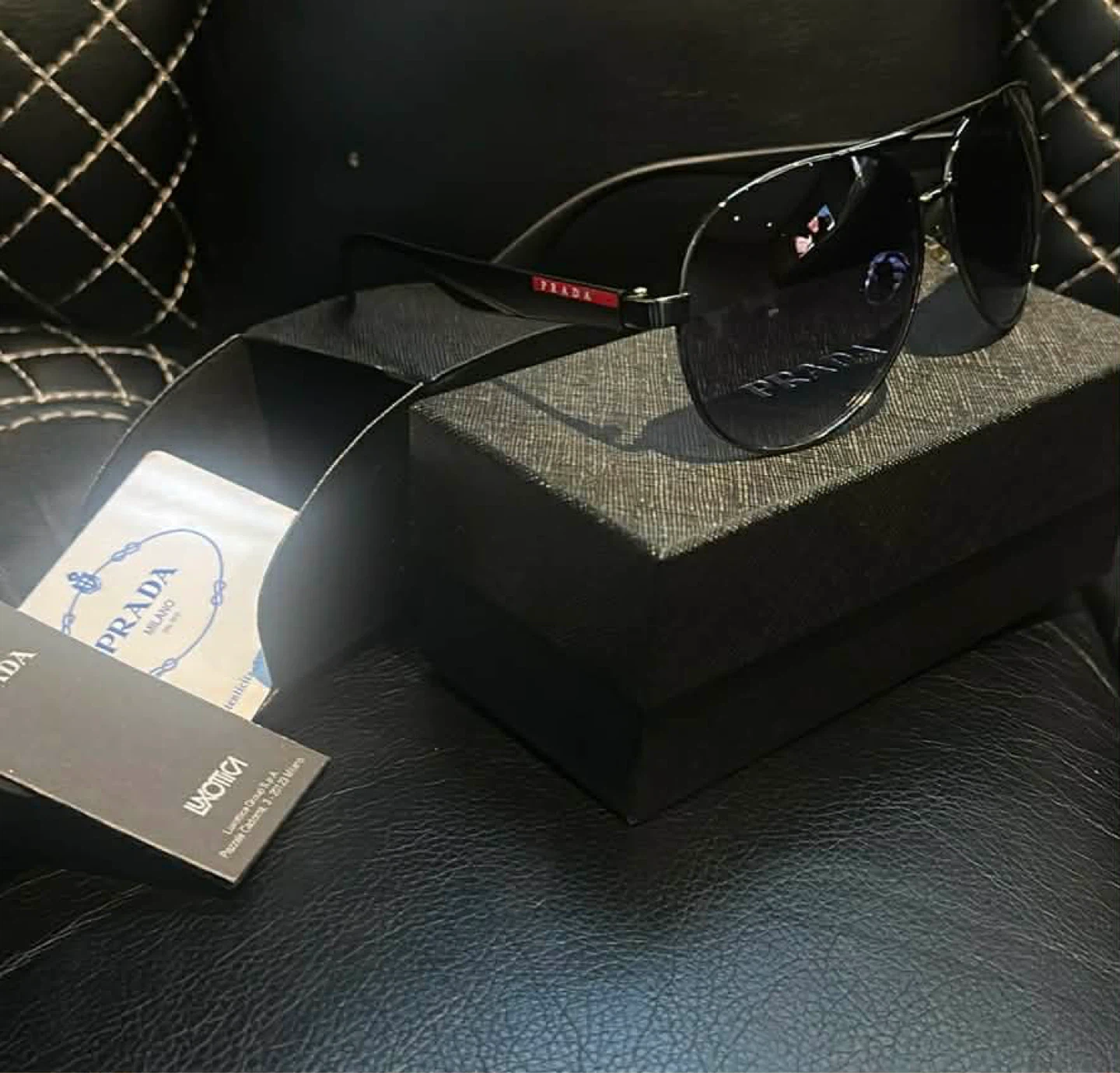 Prada Aviator Sunglasses