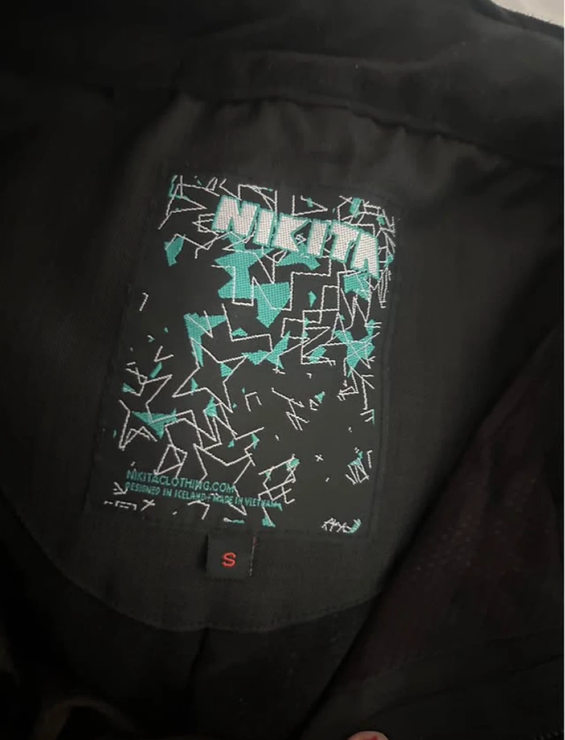 NIXIA black snowboard pants size S