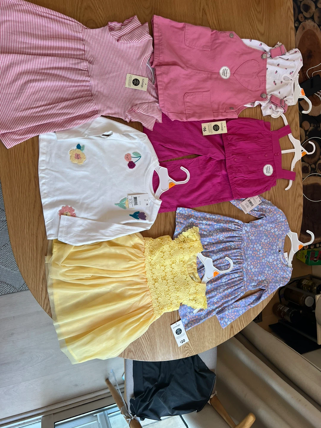 Brand New 5-Piece Toddler Girl Set (George Brand) - Size 3 Years