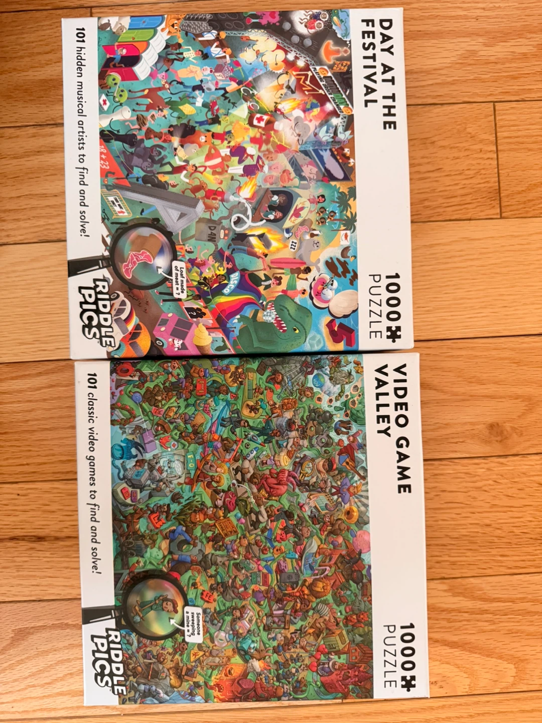 Riddle Pics 1000 Piece Puzzles