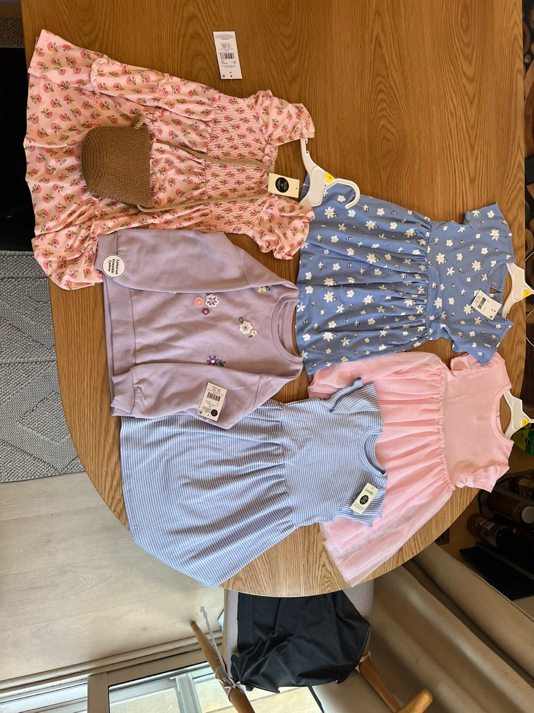 Brand New 5-Piece Toddler Girl Set (George Brand) - Size 4T