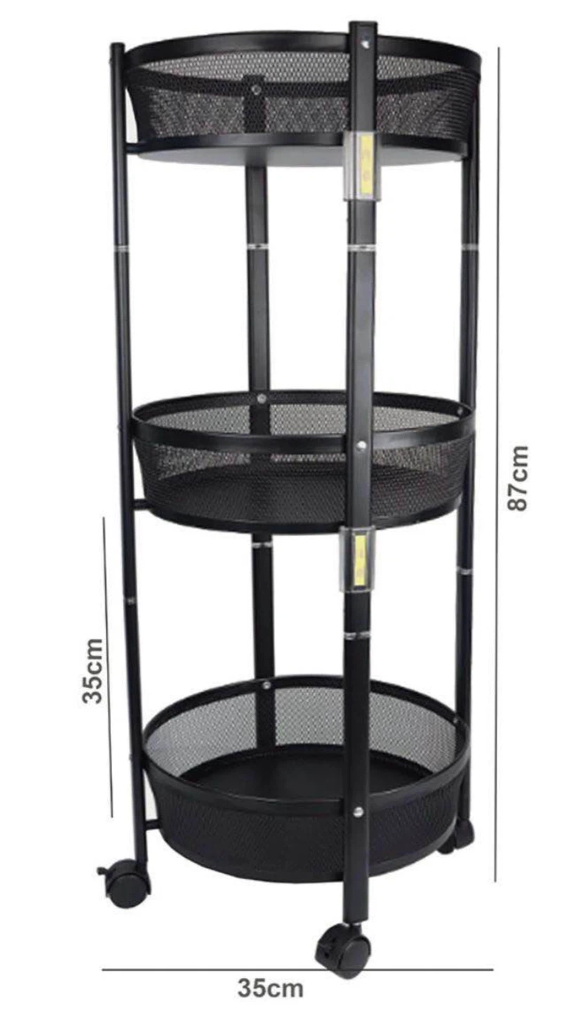 3-Tier Rolling Storage Cart (BRAND NEW IN BOX) - photo 4