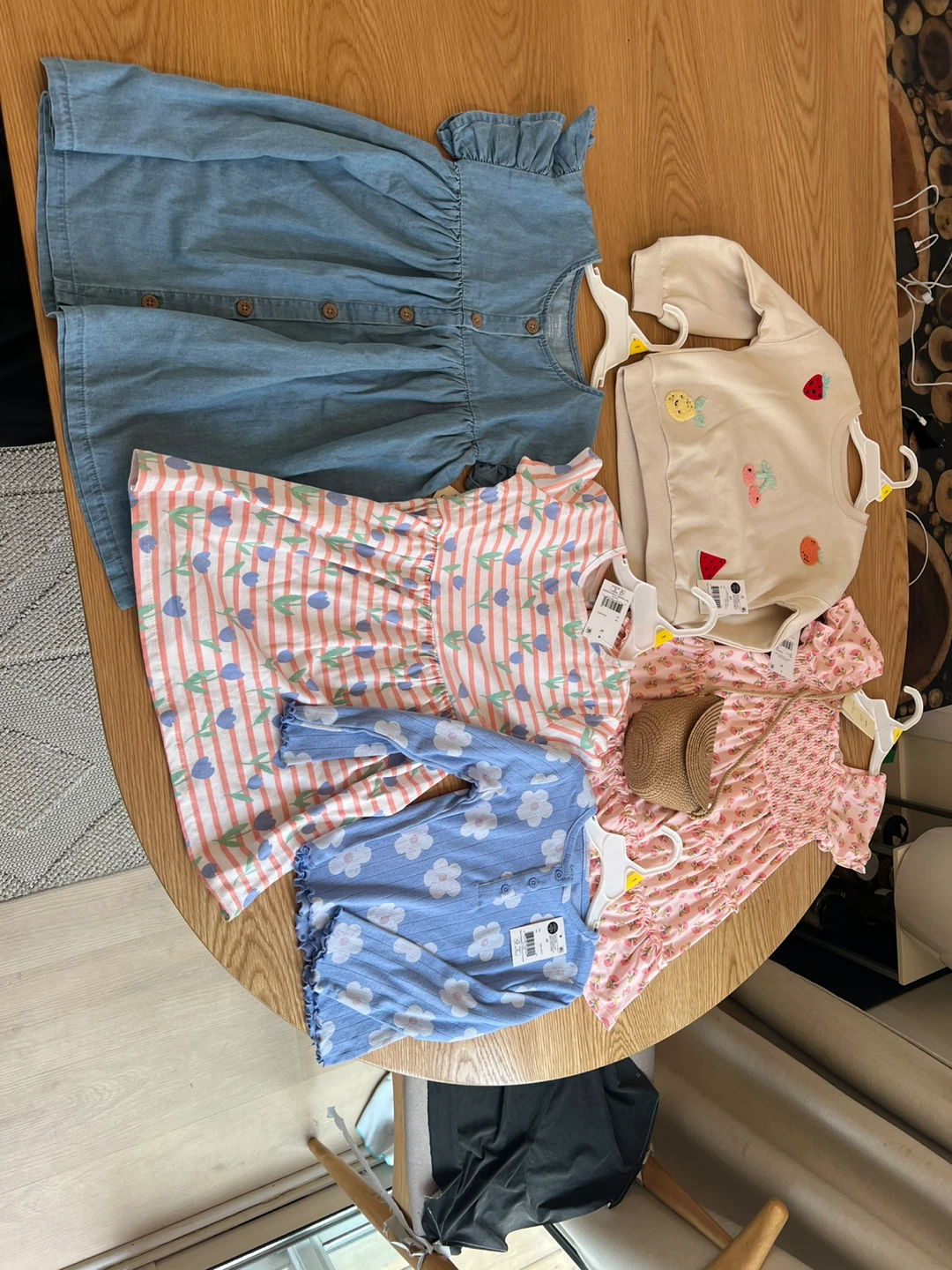 Brand New 5-Piece Toddler Girl Set (George Brand) - Size 4T