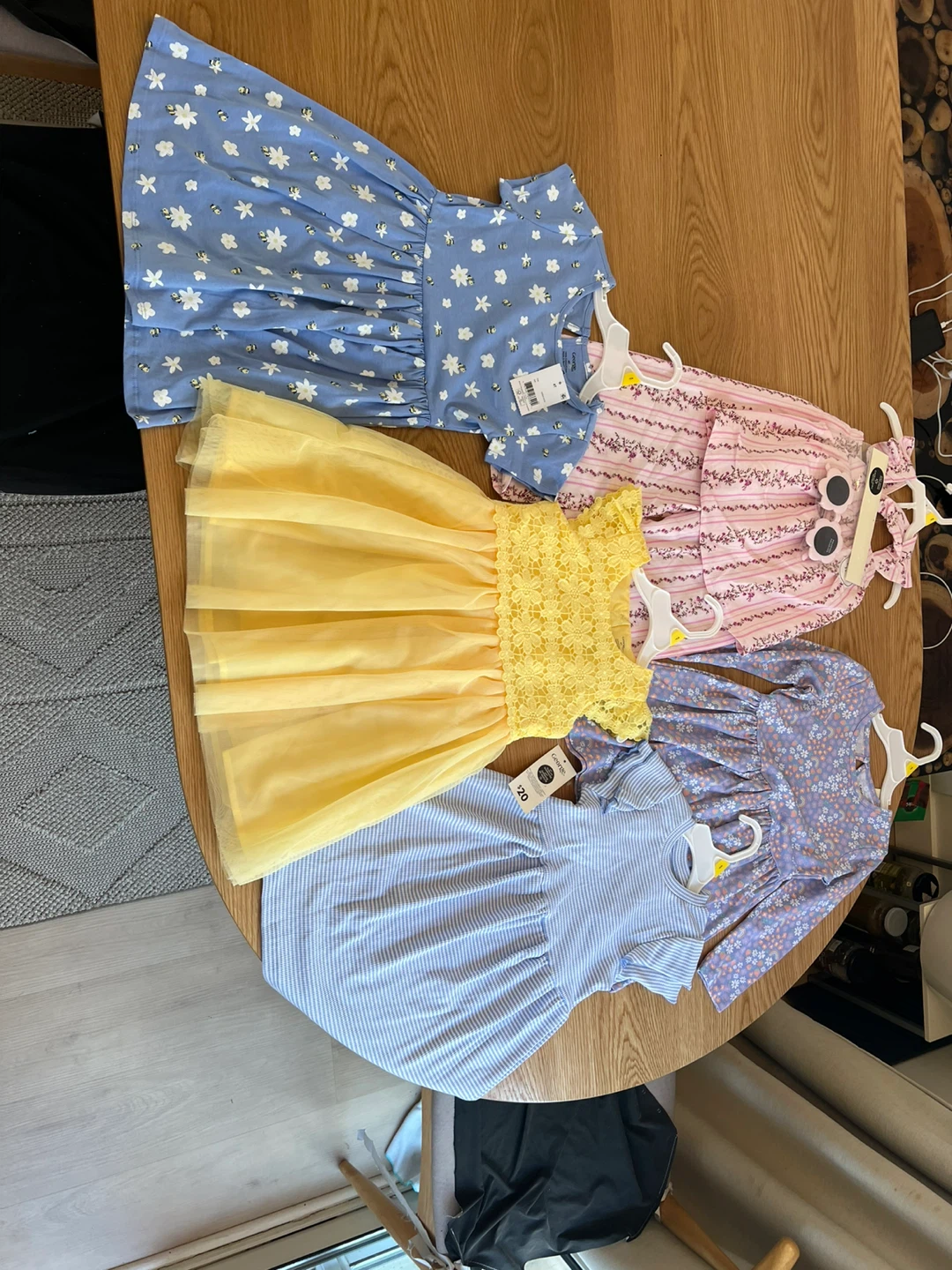 Brand New 5-Piece Toddler Girl Set (George Brand) - Size 4T