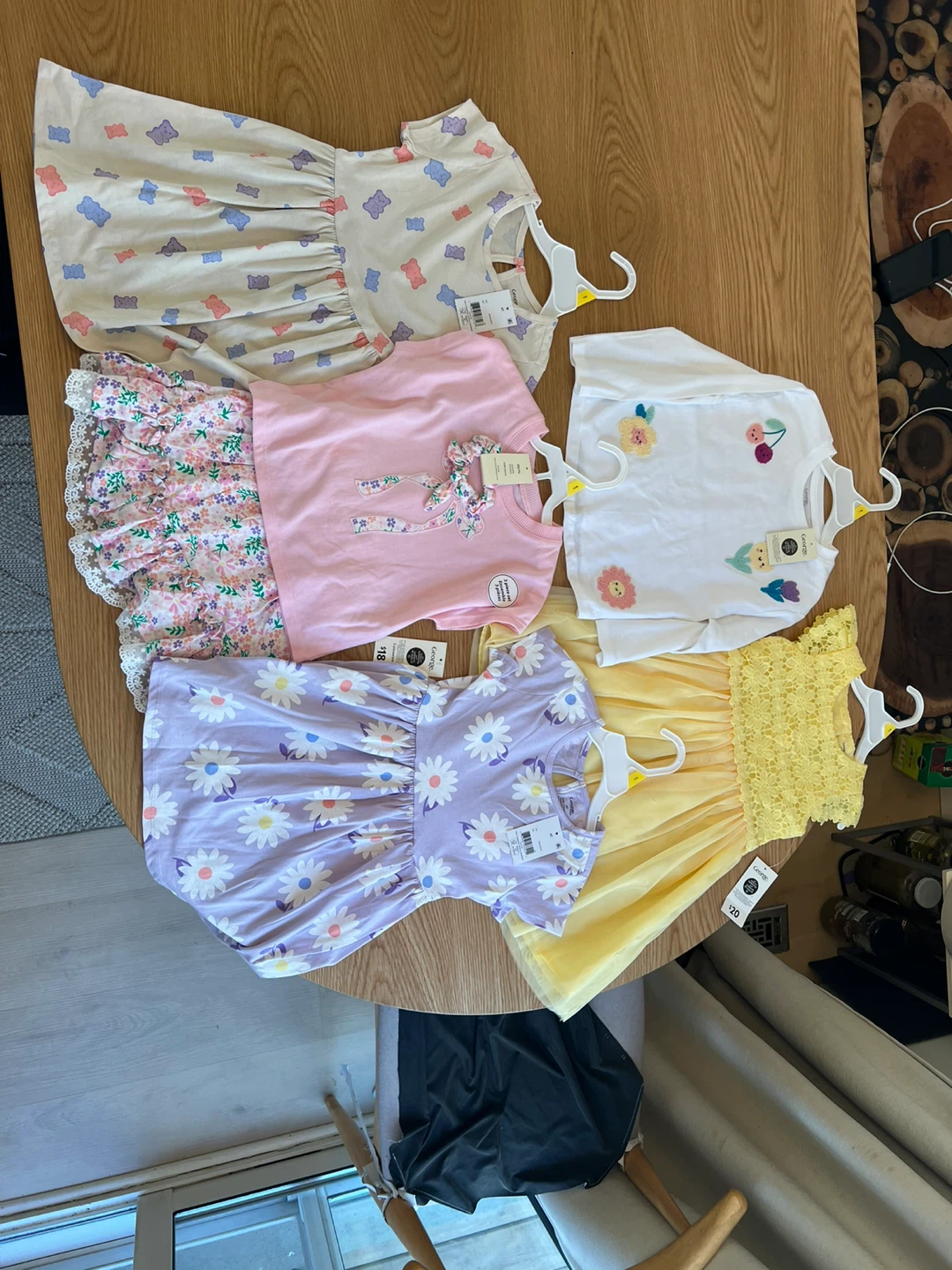 Brand New 5-Piece Toddler Girl Set (George Brand) - Size 4T